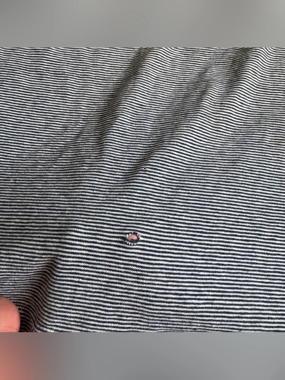 Vintage Champion Striped Harvard Ringer Tee 1970s Made in the USA Cotton - Picture 12 of 12